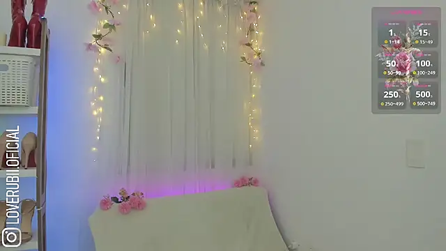 Snapshot of loverubii chatting on 24, 1, 2025 loverubii online show from 24, 1, 2025