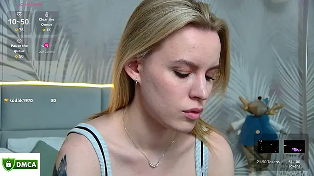 Snapshot of AmaliaBell chatting on 10, 1, 2025 AmaliaBell online show from 10, 1, 2025